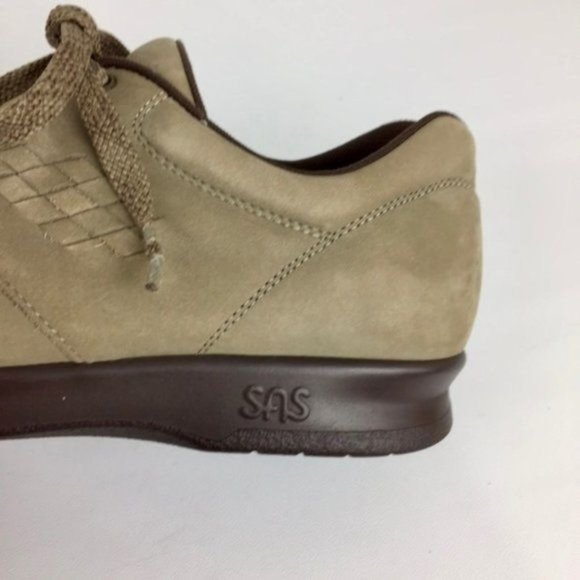 SAS Womens Free Time Sage Suede Comfort Walking Shoe Lace Up Sneakers size 9 - Picture 9 of 16